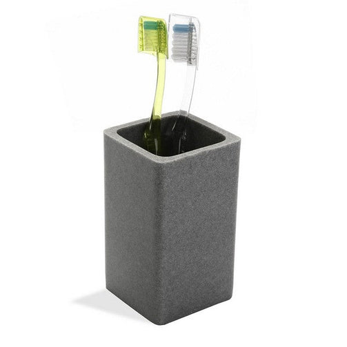 Toothbrush Holder Ceramic BigBuy Home