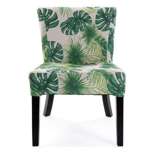 Armchair Leaves Polyester (64 X 73 x 50 cm) BigBuy Home