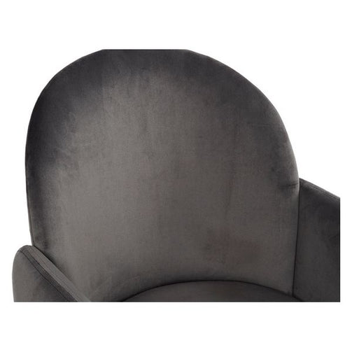 Armchair Dekodonia Grey Polyester Metal Polyester (73 x 63 x 82 cm) Dekodonia