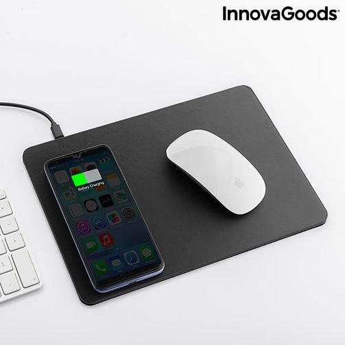 2-in-1 Mouse Mat with Wireless Charging Padwer InnovaGoods InnovaGoods