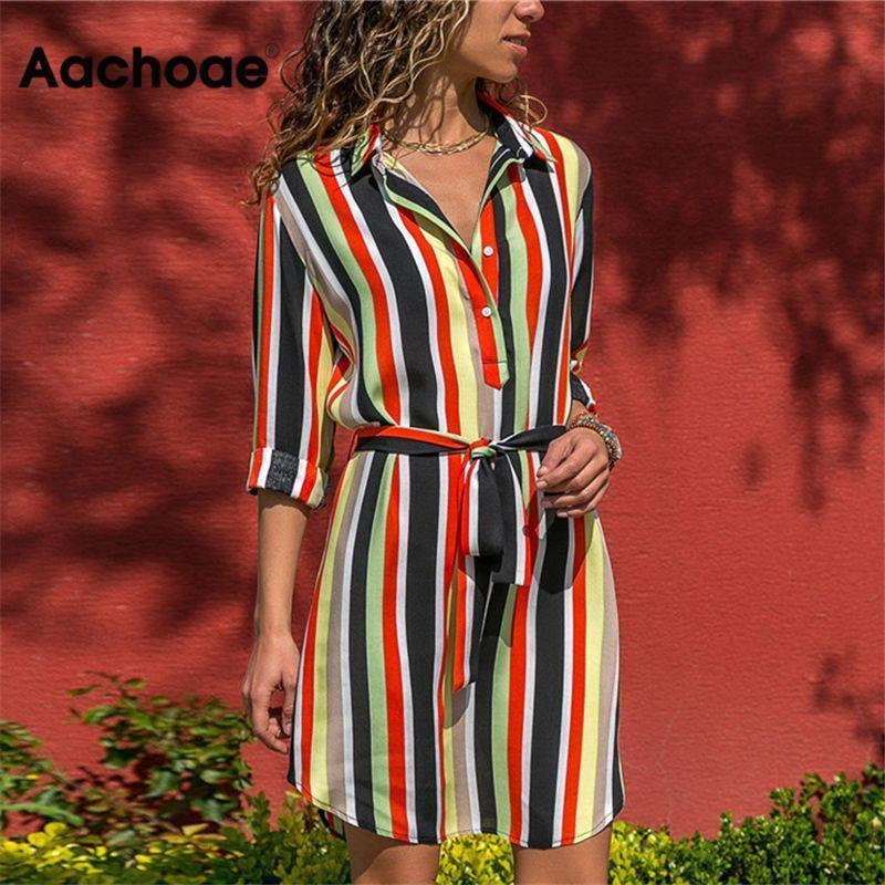Aachoae Long Sleeve Shirt Dress 2020 Summer Boho Beach Dresses Women C Seewest Aachoae Long Sleeve Shirt Dress 2020 Summer Boho Beach Dresses Women C Seewest