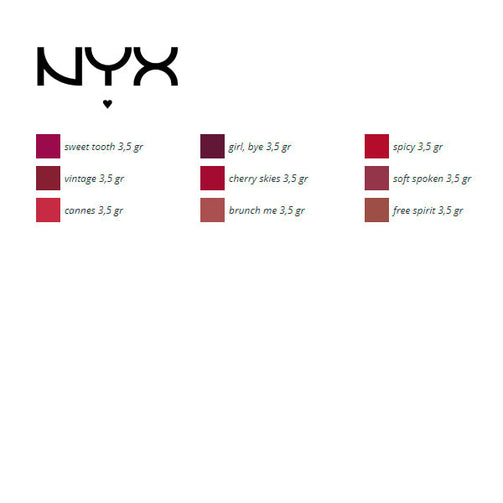 Lipstick Suede NYX NYX