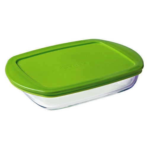 Hermetic Lunch Box Pyrex Borosilicate Glass Pyrex