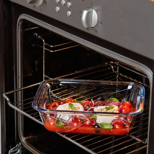 Hermetic Lunch Box Pyrex Cook & Go Transparent Borosilicate Glass Pyrex