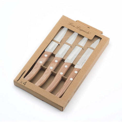 Knife Set Amefa Forest Wood (4 pcs) Amefa
