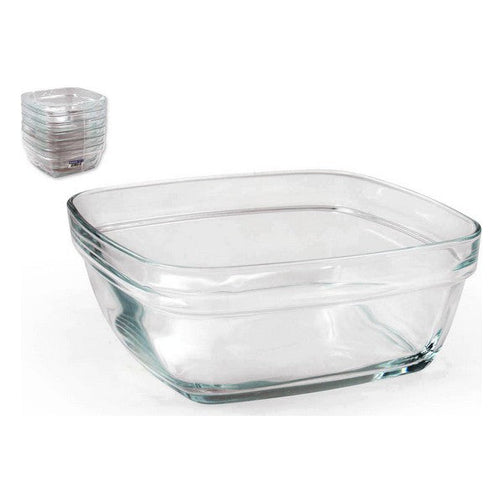 Salad Bowl Duralex Stackable Squared (1,15 L) Duralex