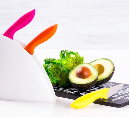 Knife Set (3 pcs) 144861 BigBuy Cooking