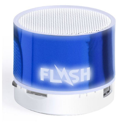 Bluetooth loudspeaker with LED light 145775 BigBuy Tech