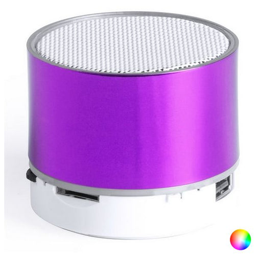 Bluetooth loudspeaker with LED light 145775 BigBuy Tech