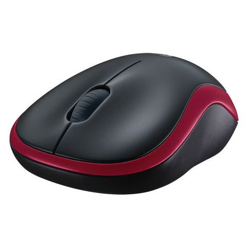 Logitech Wireless Mouse M185 Red Logitech