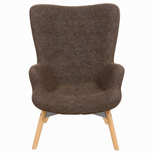 Chair with footrest by Craftenwood BigBuy Home