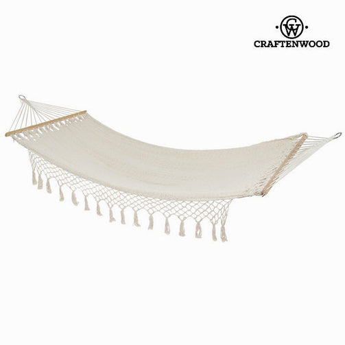 Hanging Hammock (200 x 100 cm) Beige BigBuy Garden