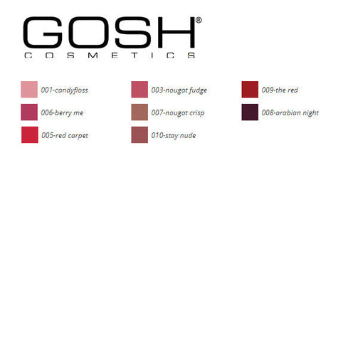 Lipstick Liquid Matte Gosh Copenhagen (4 ml) Gosh Copenhagen
