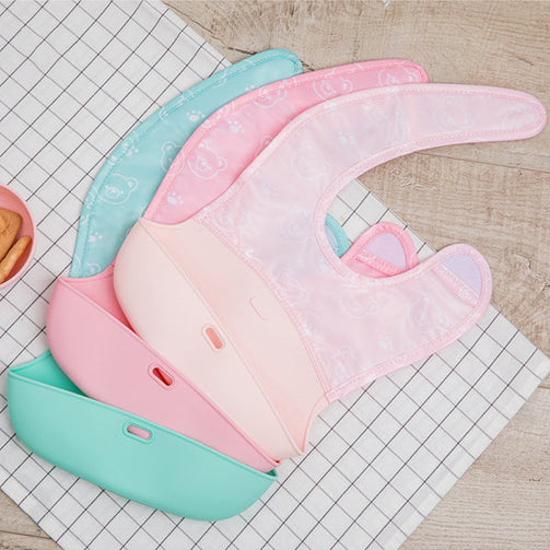 Bib Foldable Easy Pink BigBuy Kids
