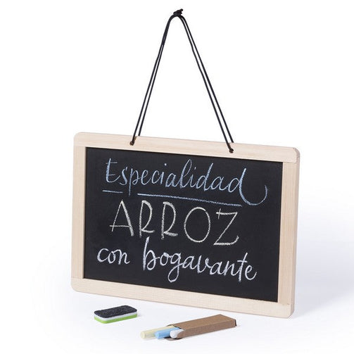 Double-sided Slate (31 x 21 cm) 145479 BigBuy Home