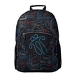 School Bag Totto Acuareles Black Blue (44 X 35 x 14 cm) Totto