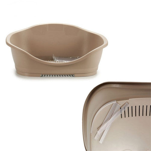 Dog Bed Beige Plastic (56 x 24 x 42 cm) Stefanplast