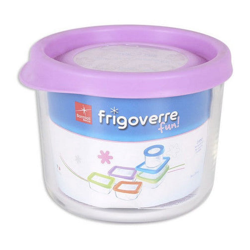 Round Lunch Box with Lid Fun Bormioli (12 x 9,9 cm) Bormioli