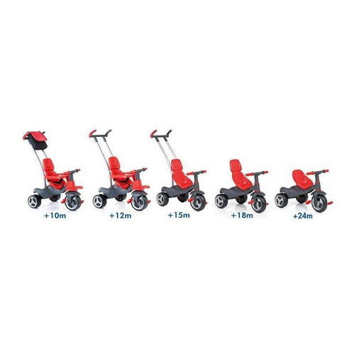 Tricycle Urban Trike Red Moltó (98 cm) Molto