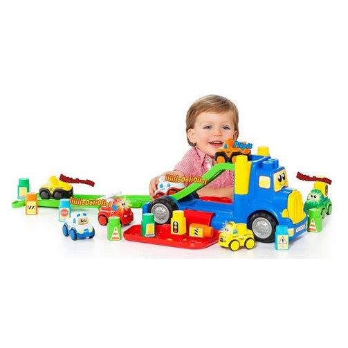 Lorry with Building Blocks Moltó (82 cm) (10 blocks) Molto