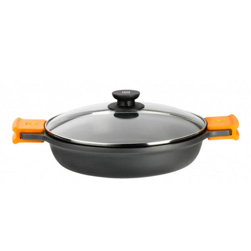 Casserole with glass lid BRA A270540 (40 cm) Aluminium BRA