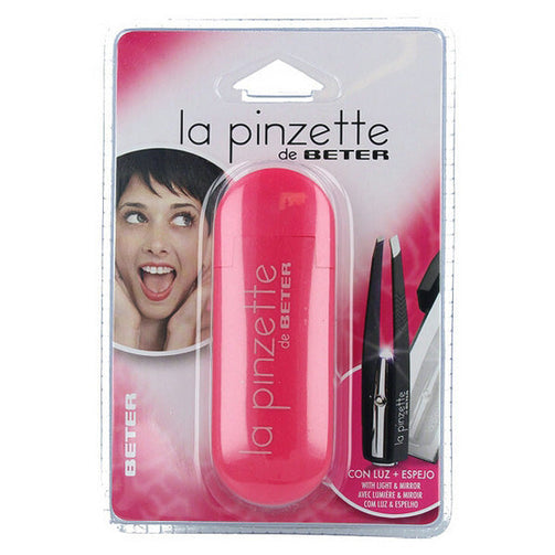 Hari Removal Tweezers with Light and Mirror La Pinzette Beter Beter