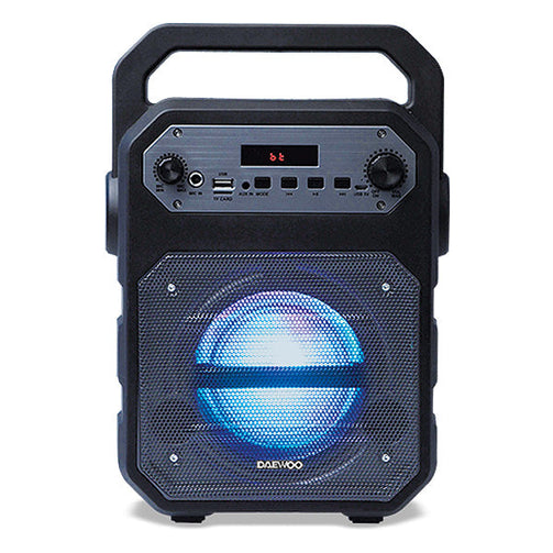 Portable Bluetooth Speakers Daewoo DSK-345B LED 15W Black Daewoo