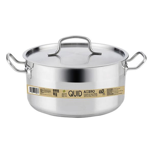 Casserole with lid Quid Azzero Stainless steel Quid