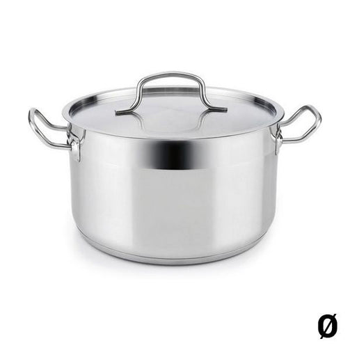 Casserole with Lid Quid Azzero Stainless steel Quid