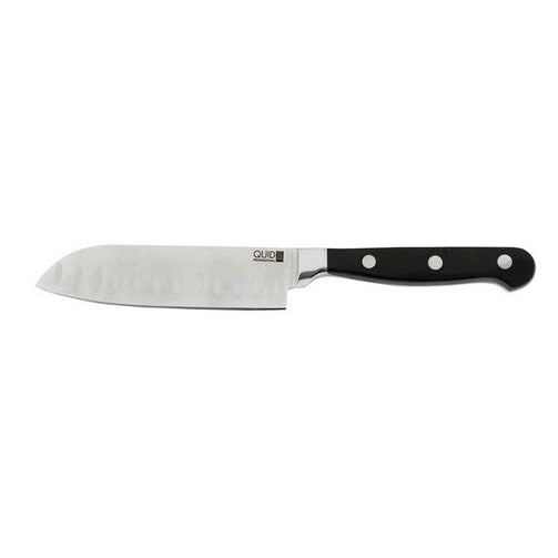 Santoku Knife Quid Professional Inox Chef Black (13 cm) Quid Professional