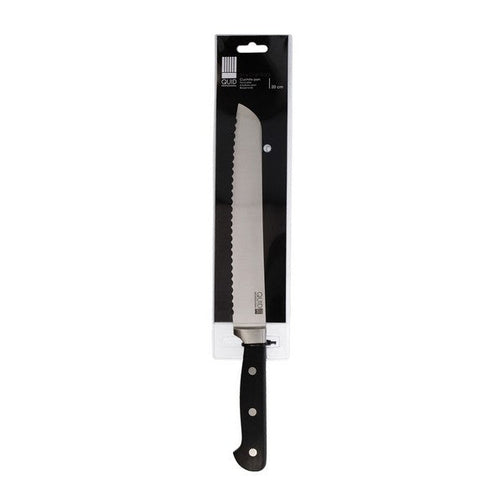 Bread Knife Quid Professional Inox Chef Black (20 cm) Quid Professional
