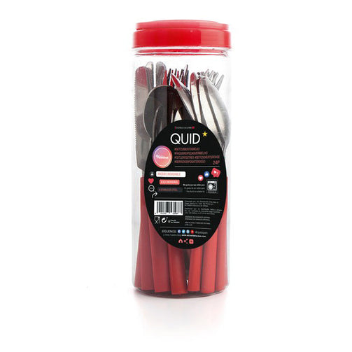 Cutlery set Quid Habitat (24 pcs) Stainless steel Quid