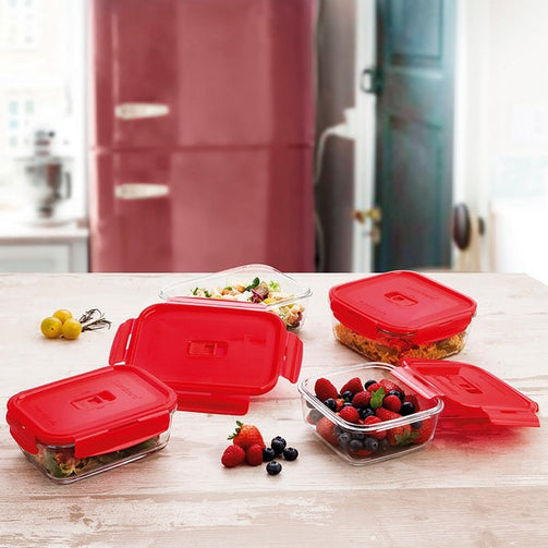 Hermetic Lunch Box Luminarc Pure Box Active Crystal Luminarc