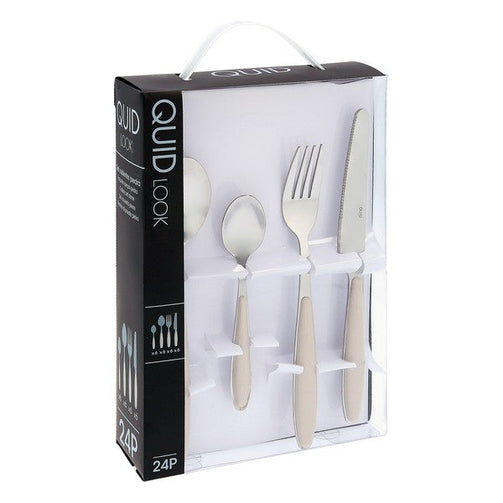 Cutlery set Quid Look (24 pcs) Stainless steel Quid