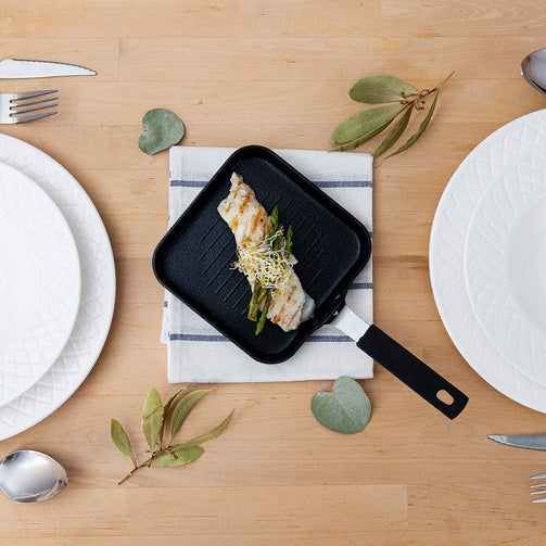 Grill pan Quid HABITAT Aluminium (14 cm) Quid