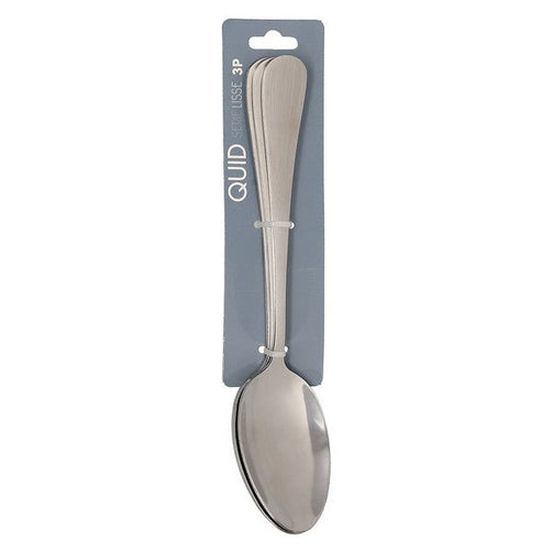 Set of Spoons Quid Lines (3 pcs) Stainless steel Quid