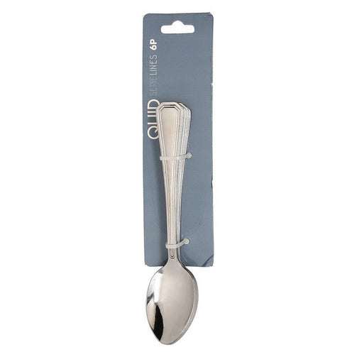 Set of Spoons Quid Lines (6 pcs) Stainless steel Quid