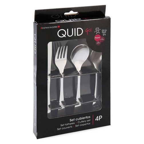 Cutlery set Quid Go Peques Stainless steel Quid