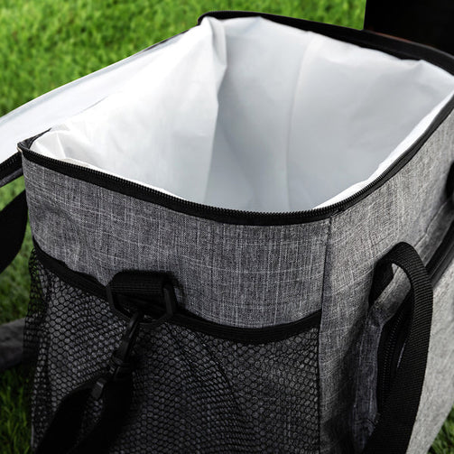 Lunch box Quid Go Metropoli Textile 15 L (28 x 22 x 26 cm) Quid