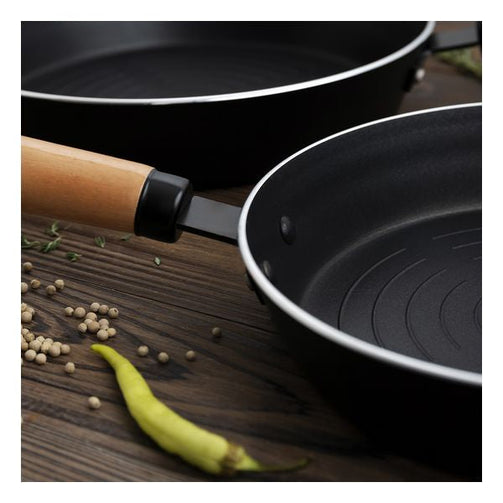 Grill pan with stripes Quid Carnivoro Aluminium Quid