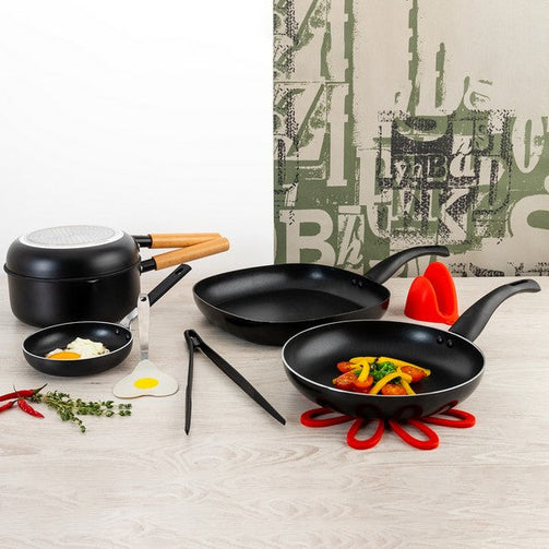 Frying Pan + Saucepan Set Quid Habitat Mixed (20 cm) (2 pcs) Quid