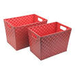 Multi-purpose basket Rocha polypropylene (2 Pieces) BigBuy Home