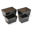 Set of Stackable Organising Boxes BigBuy Home