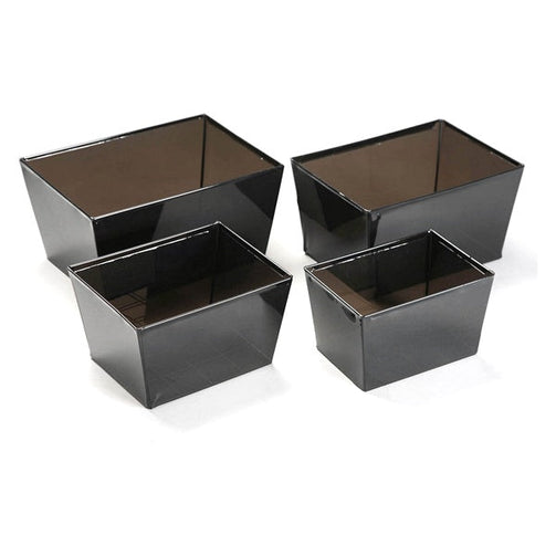 Set of Stackable Organising Boxes BigBuy Home