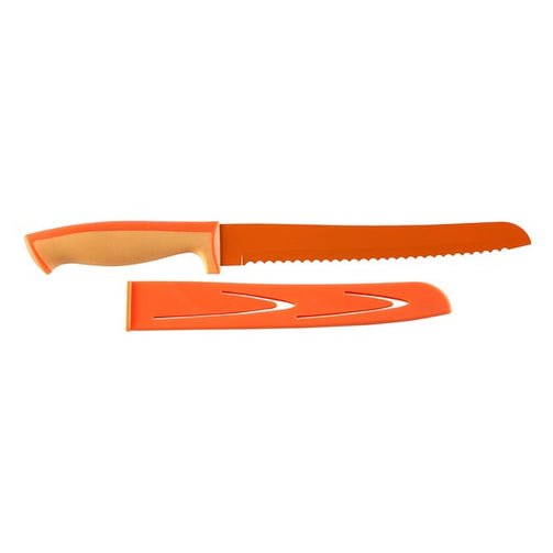 Bread Knife Steel (4 x 1,5 x 33 cm) BigBuy Cooking