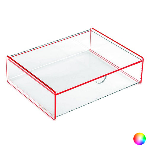 Box with cover polypropylene (13 x 4,8 x 17,1 cm) BigBuy Home