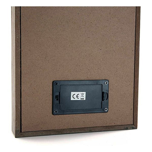 Decorative box Paris Wood (3,5 x 34 x 17 cm) BigBuy Home