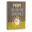 Decorative box Mom Sunshine Wood (3,5 x 28 x 20 cm) BigBuy Home