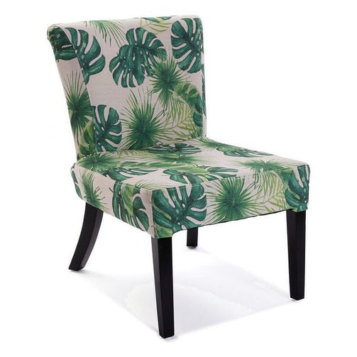 Armchair Leaves Polyester (64 X 73 x 50 cm) BigBuy Home