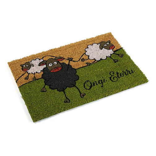 Doormat Black Sheep (40 x 2 x 60 cm) BigBuy Home